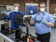Coronavirus: Volkswagen uses 3D printing to produce face shields