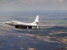 Képünk illusztráció, a Tu-160-at ábrázolja