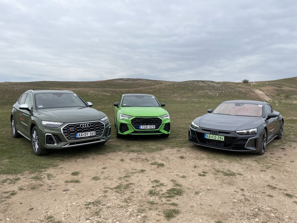 Három külön világ, de mind az Audi RS életérzést adják. Nem tudtuk eldönteni, melyiket vinnénk haza örökbe...
